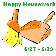 Themed Weekend: Happy Housework 1
