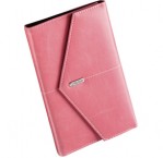 resilient pink 72 ct. business card case rolodex