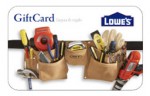 lowes gift card tools