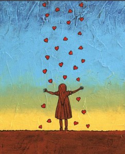 red-hearts-raining-down-on-little-girl