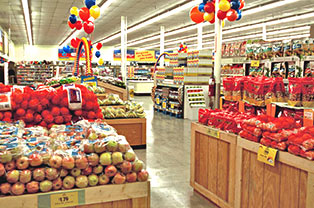 grocery outlet inside of store
