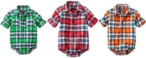 plaid-bodysuits-for-baby