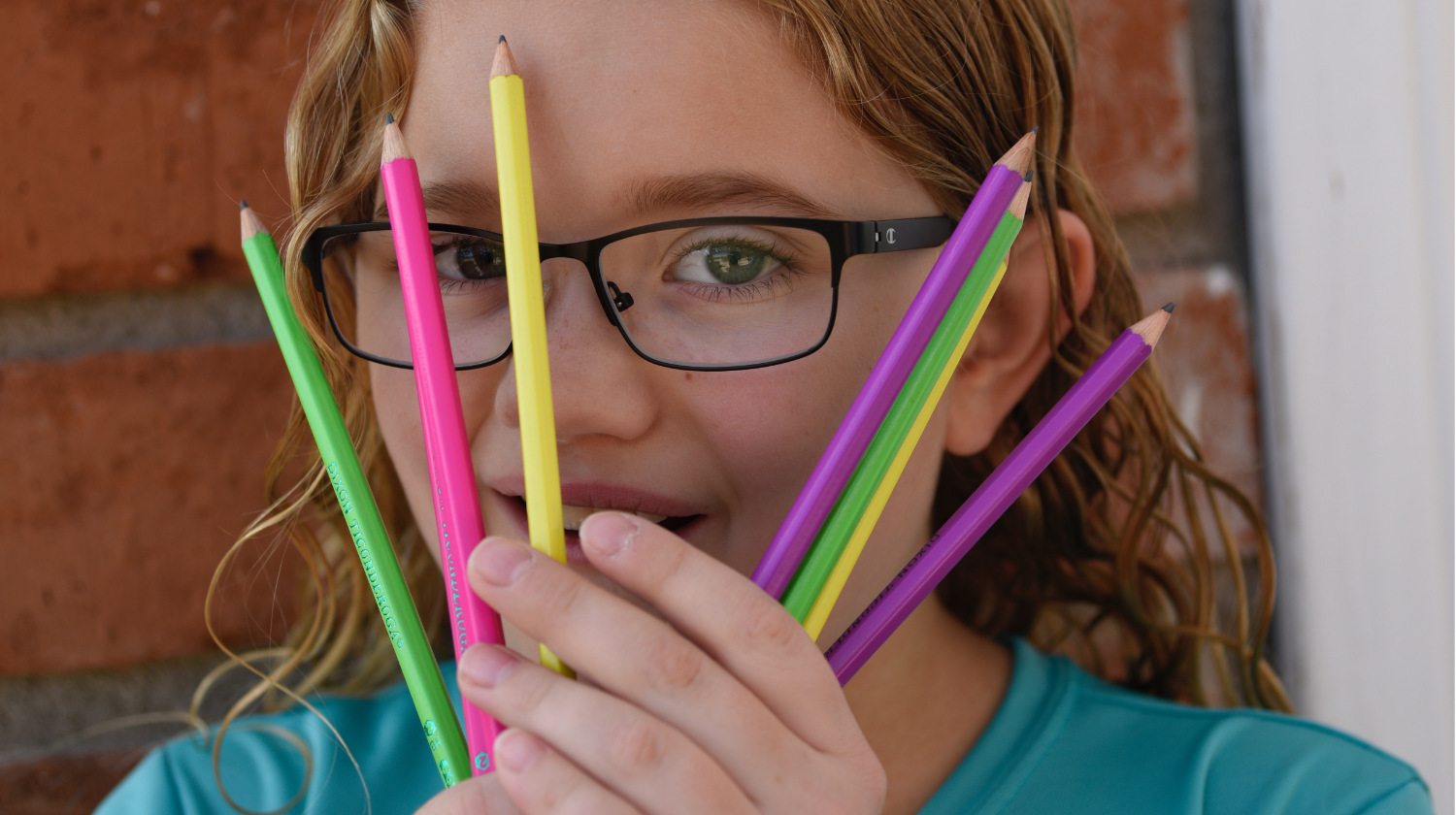 colorful Dixon Ticonderoga pencils