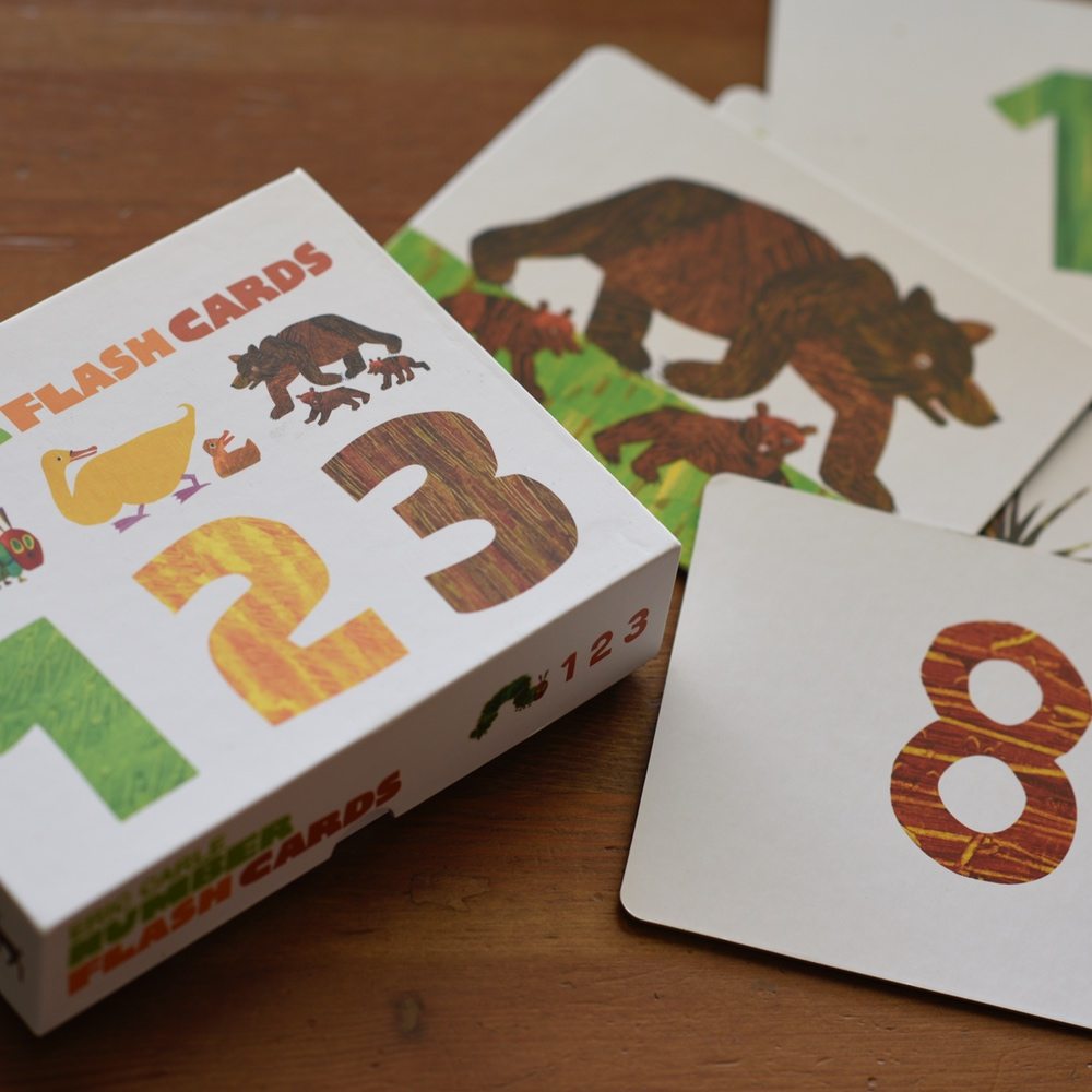 Eric Carle Number Flash Cards