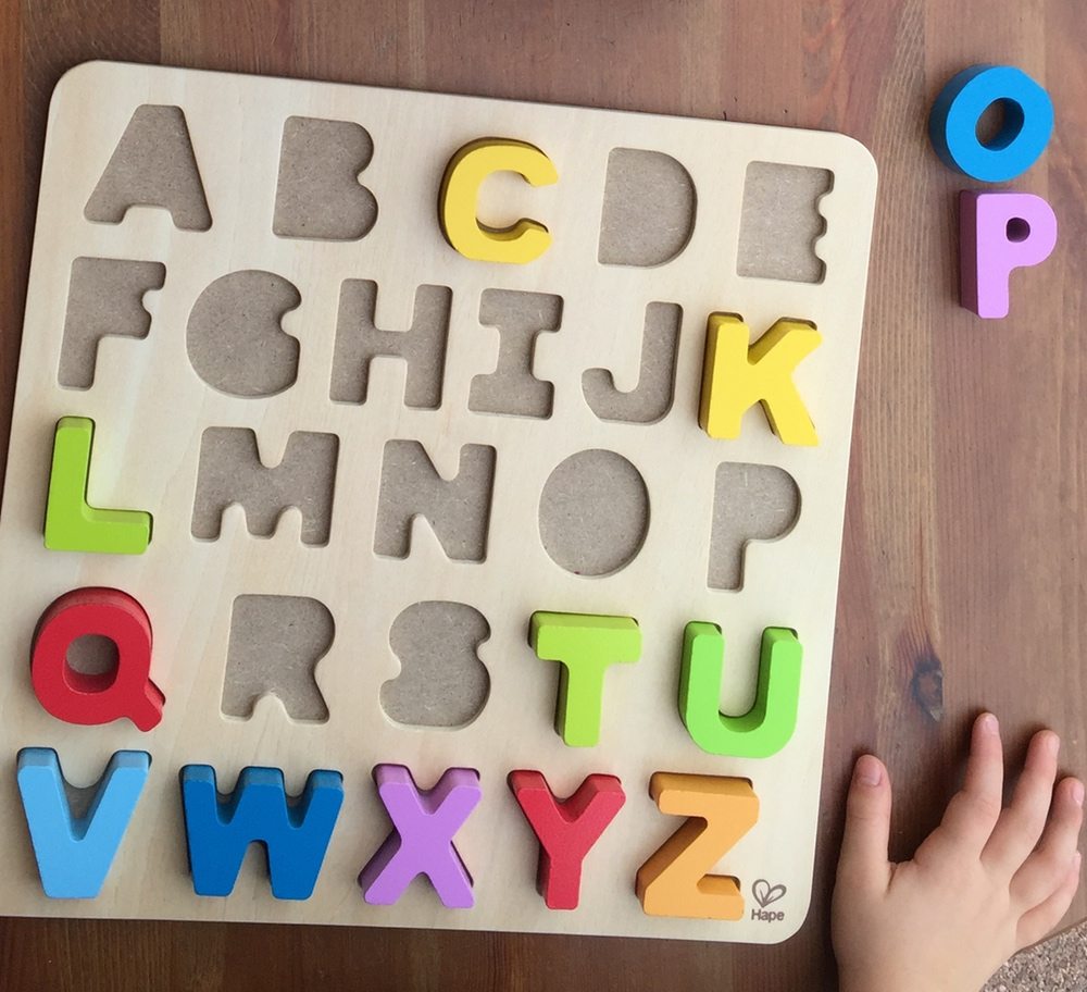 Hape Alphabet Wooden Puzzle