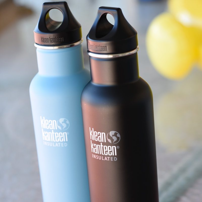 Klean Kanteen insulated water bottles