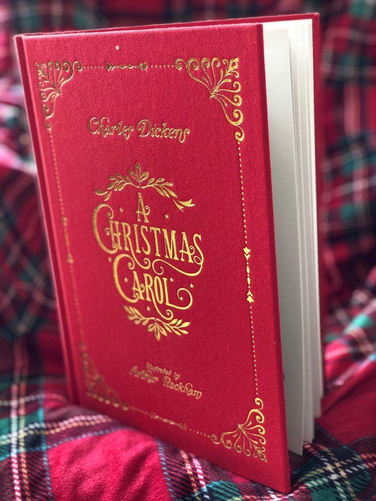 A Christmas Carol hardcover red