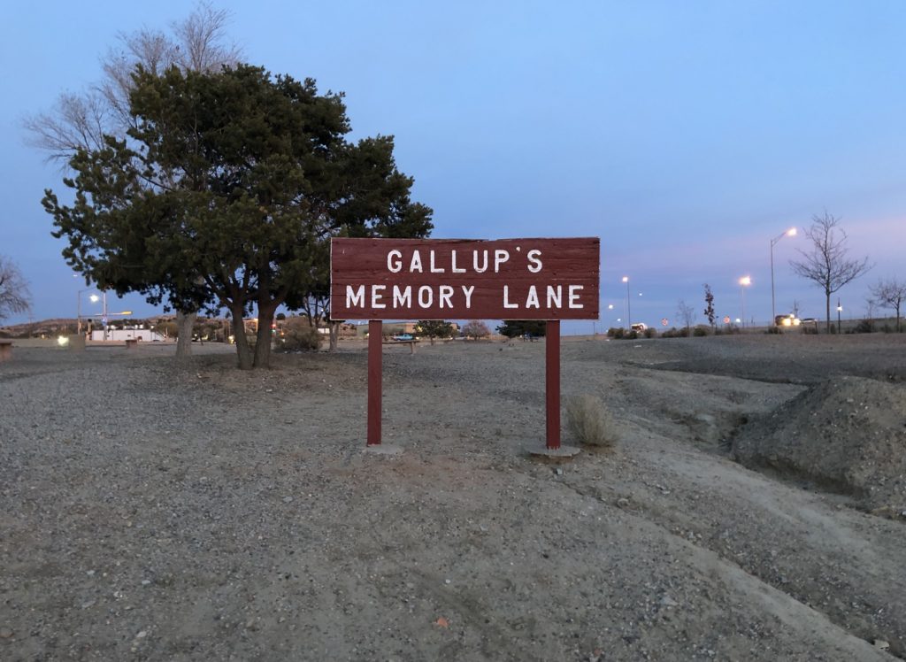 Gallup’s Memory Lane