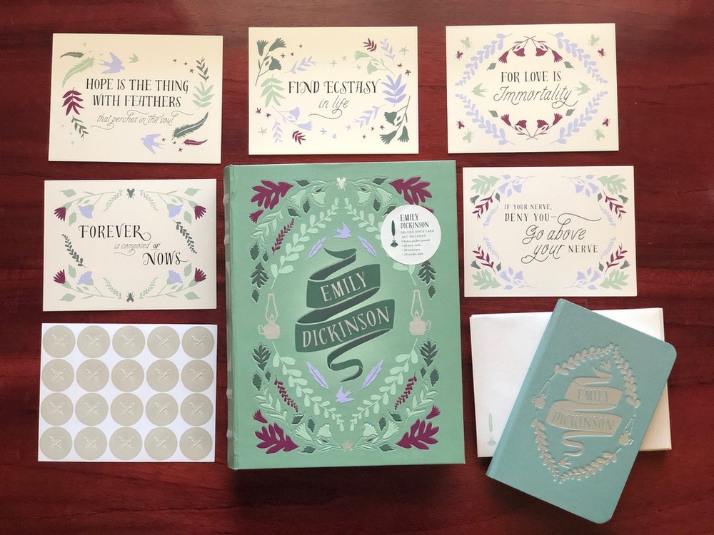 Emily Dickinson Deluxe Note Card Set Insight Editions