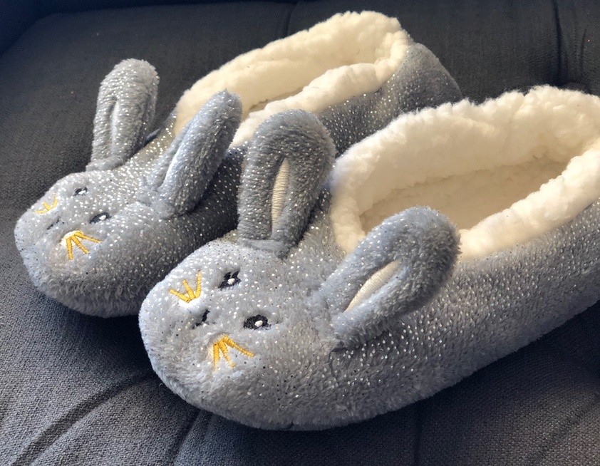 bunny slippers fuzzy babba