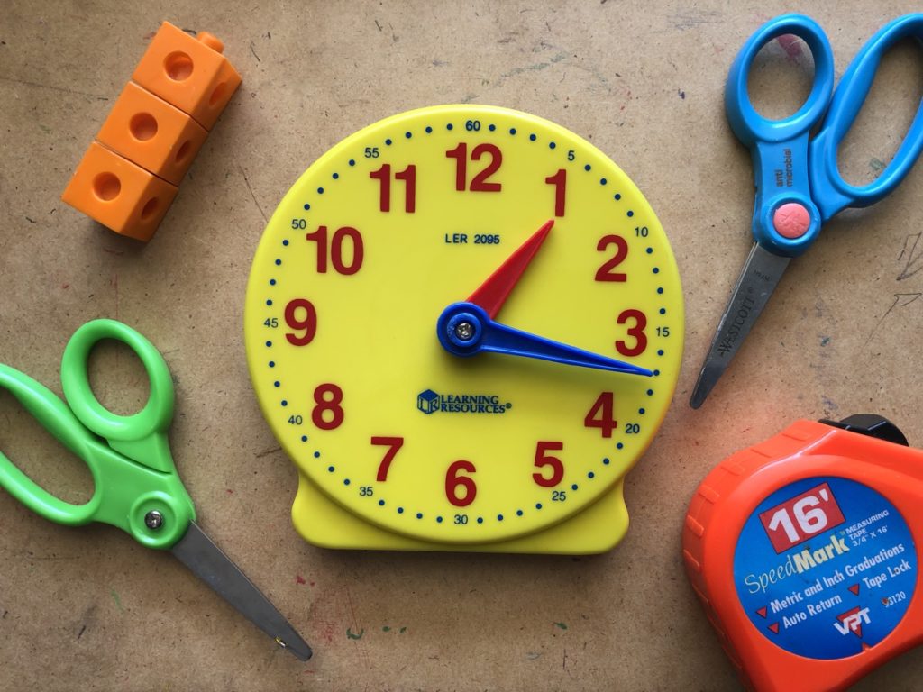 handheld teaching clock Learning Resources