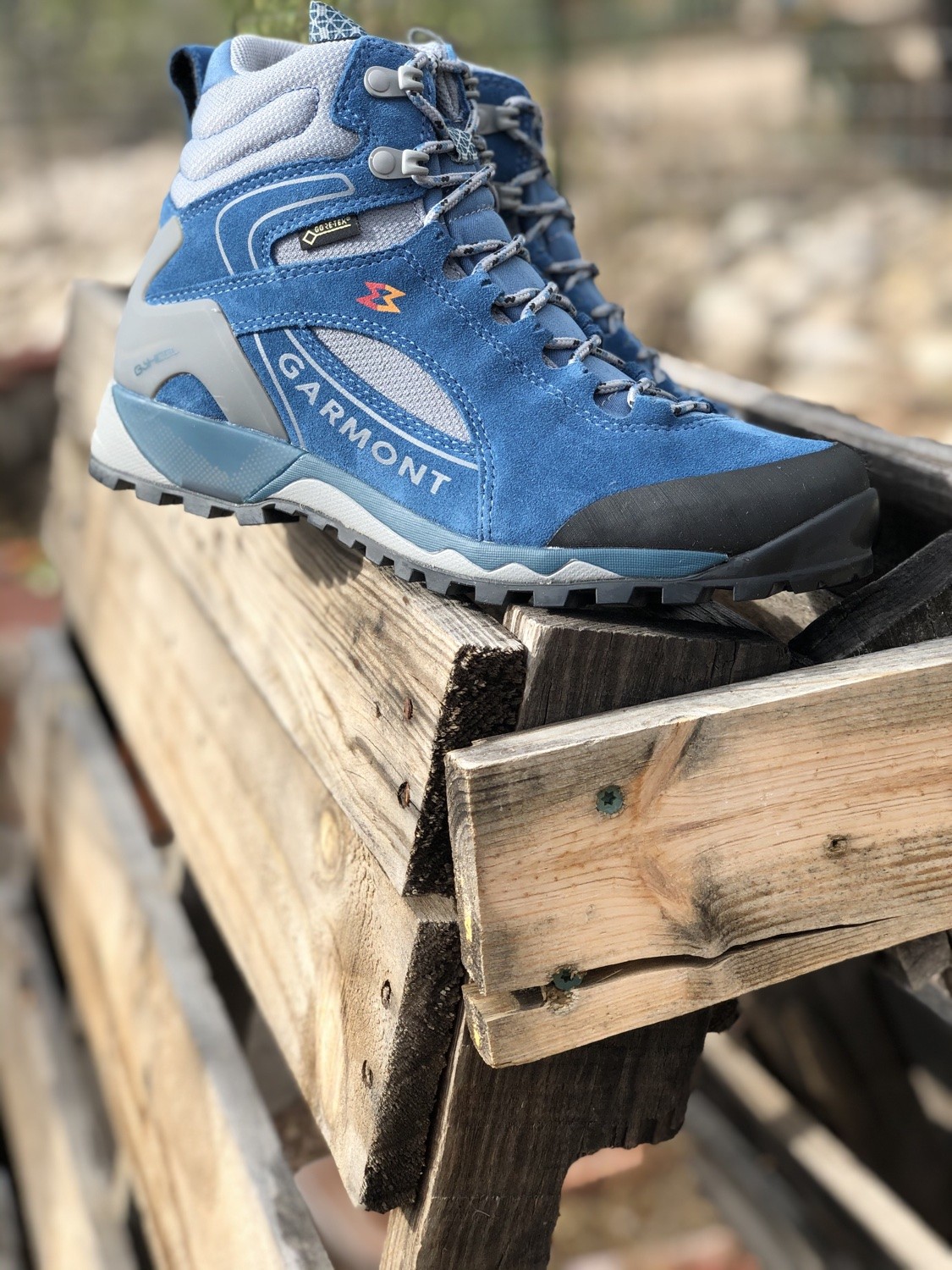 Womens Tower Hike GTX Garmont blue hiking boots